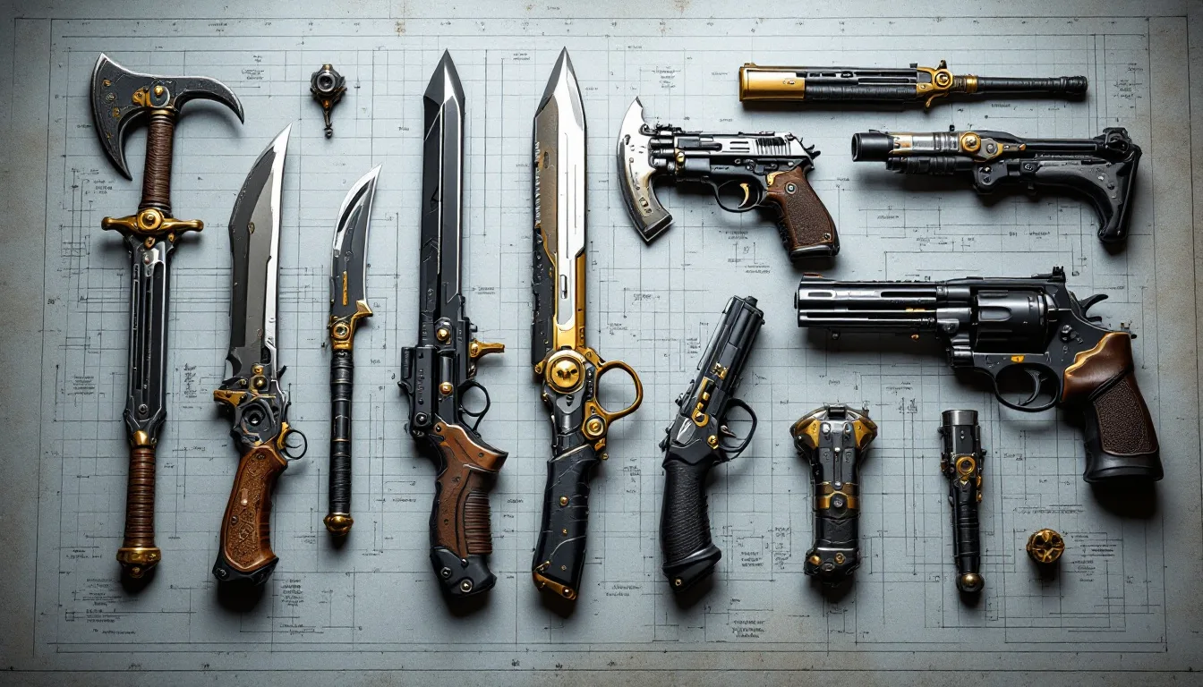 When Blades Meet Bullets: The Evolution of Concealed Hybrid Weapons
